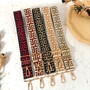 Geometric Patterned Bag Straps Replacement